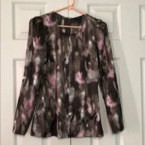 LOFT silk and spandex blouse